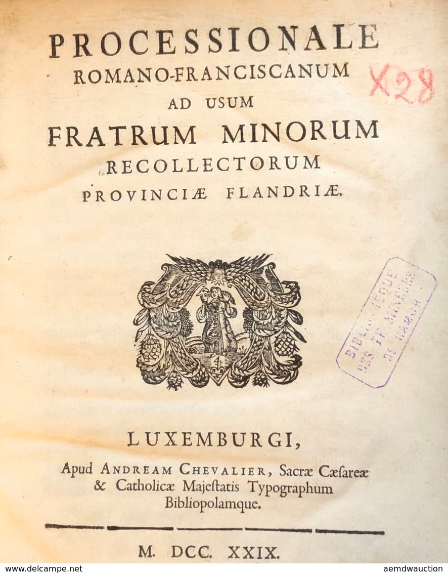 PROCESSIONALE ROMANO-FRANCISCANUM Ad Usum Fratrum Minor - Autres & Non Classés