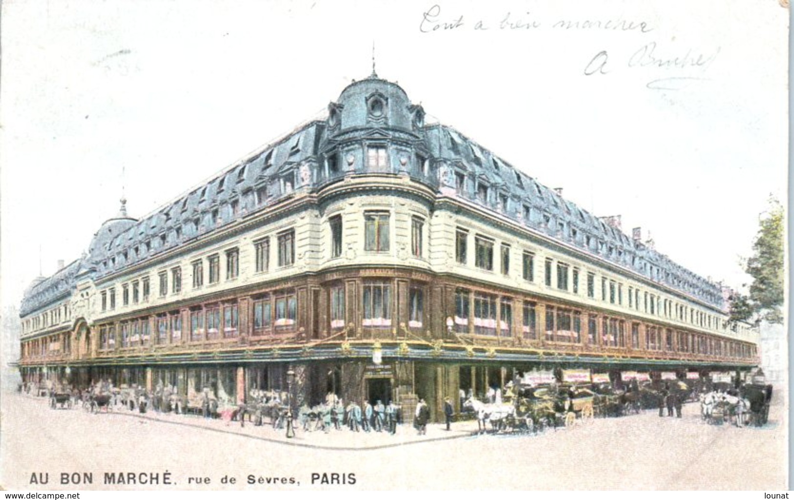 75 PARIS 15ème - Au Bon Marché - Rue De Sèvres  (la Ligne Dans Le Milieu Est Un Défaut Scan) * - Arrondissement: 15