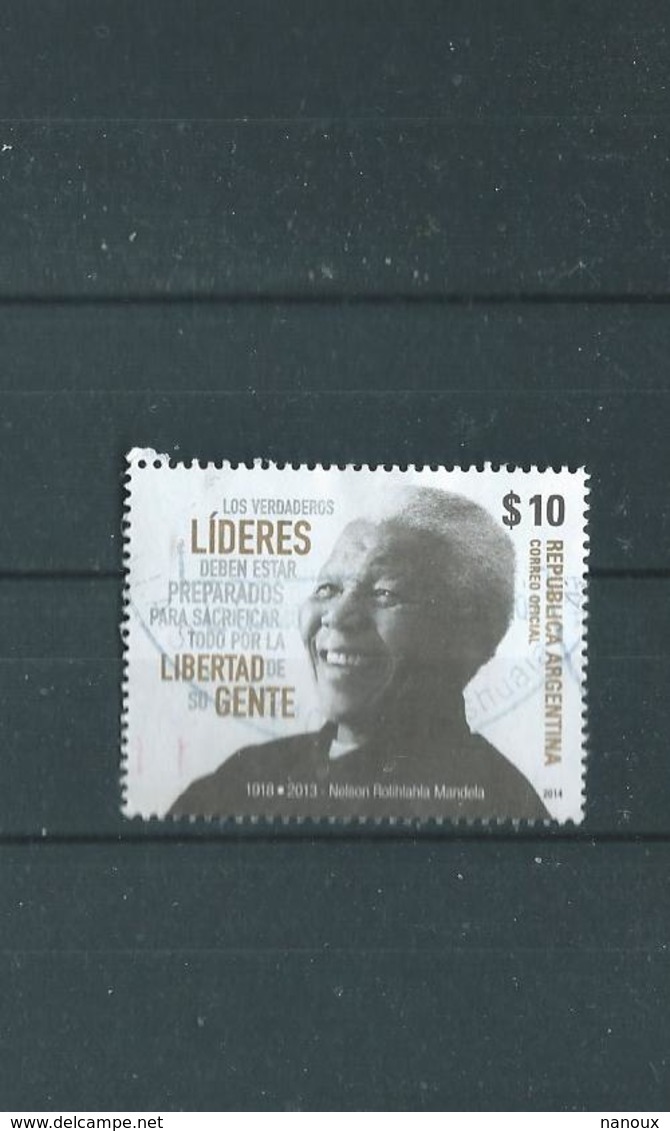 Timbre Oblitére D'Argentine 2014 - Used Stamps