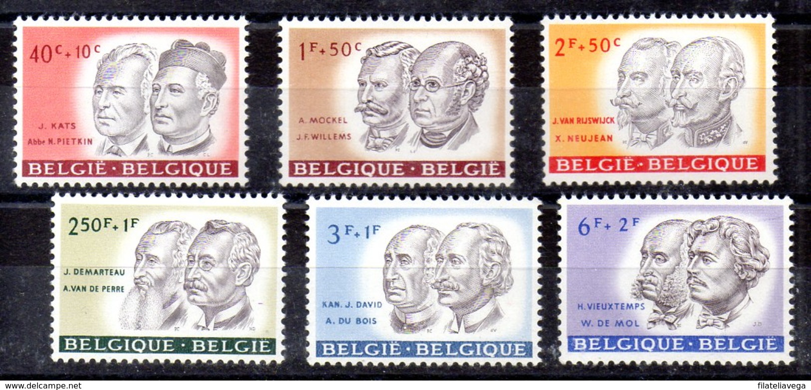 Bélgica Serie Completa Nº Yvert 1176/81 ** - Nuevos