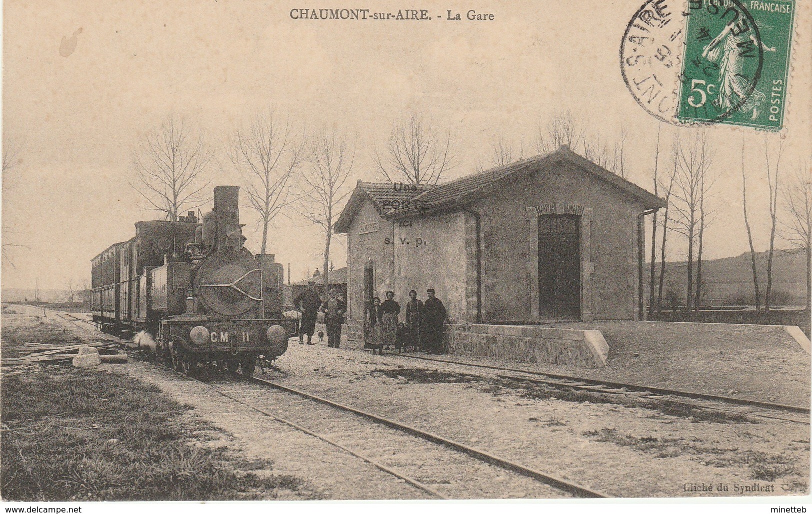 55 Chaumont Sur Aire  La Gare (train) Nest Pas Sur Delcampe - Autres & Non Classés