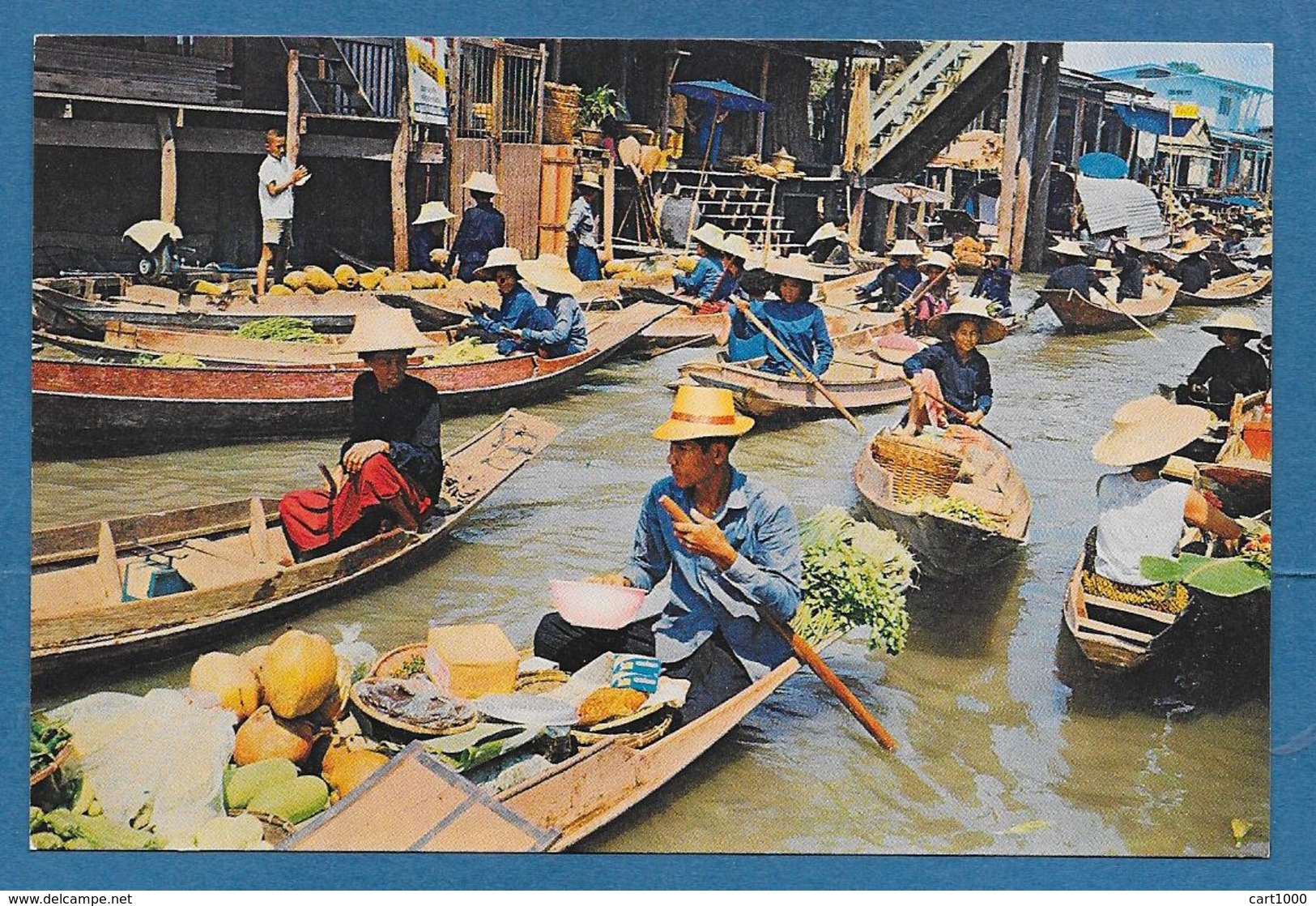 THAILAND WAT SAI FLOATING MARKET BANGKOK - Thaïlande