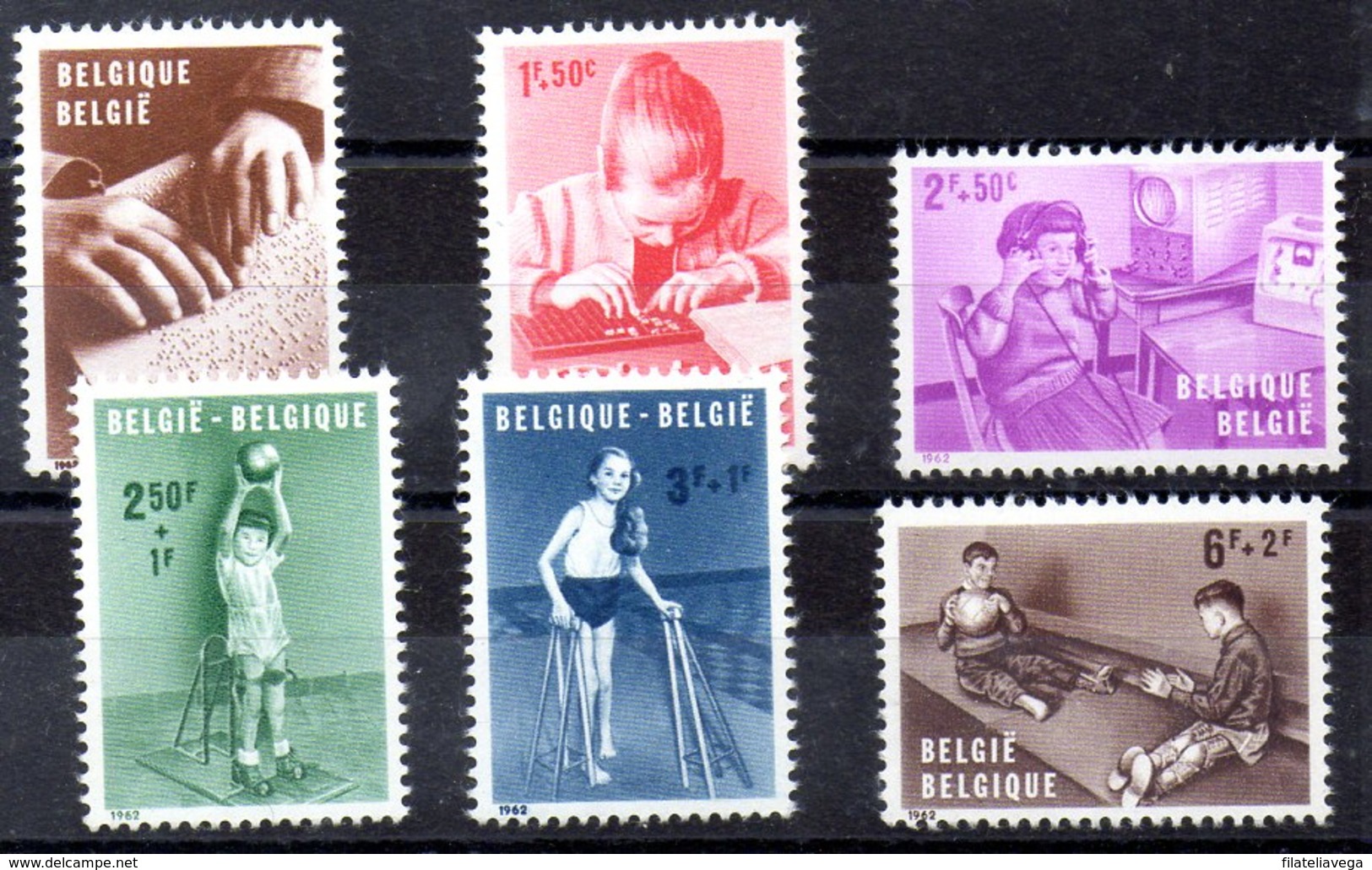 Bélgica Serie Completa Nº Yvert 1225/30 ** - Nuevos