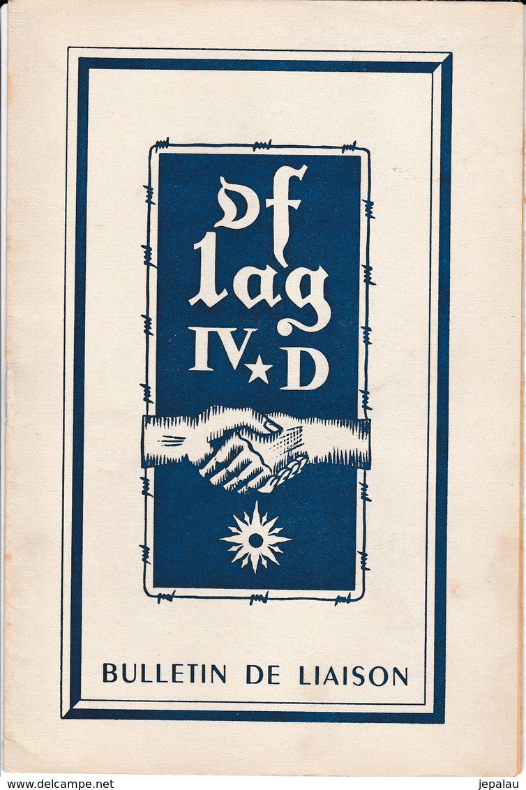 Bulletin De Liaison "OFLAG IV D" Camp De Prisonniers En Allemagne (Décembre 1950) - 1939-45