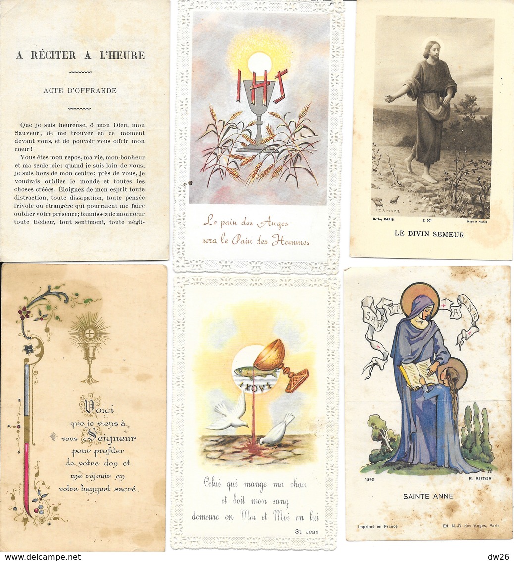 Lot De 20 Documents Religieux: Images, Cartes, Prières - Religion Catholique, Notre Seigneur, Vierges... - Religion &  Esoterik