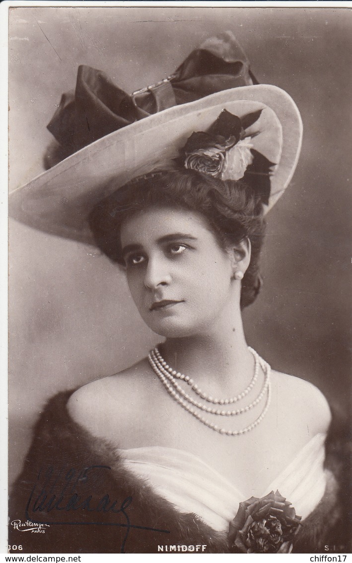 CPA FEMME Artiste  NIMIDOFF  Reutlinger - Artistes