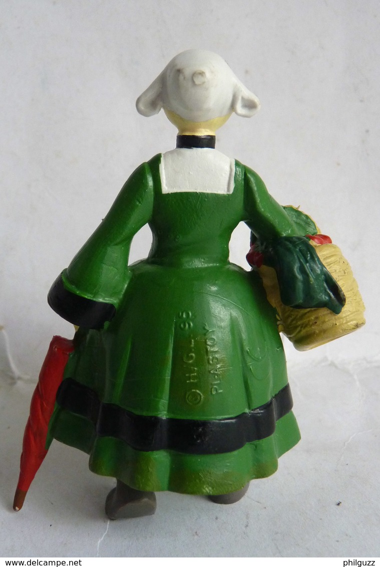 FIGURINE PLASTOY 1995 BECASSINE Avec Son Parapluie Et Son Panier (1) - Otros & Sin Clasificación