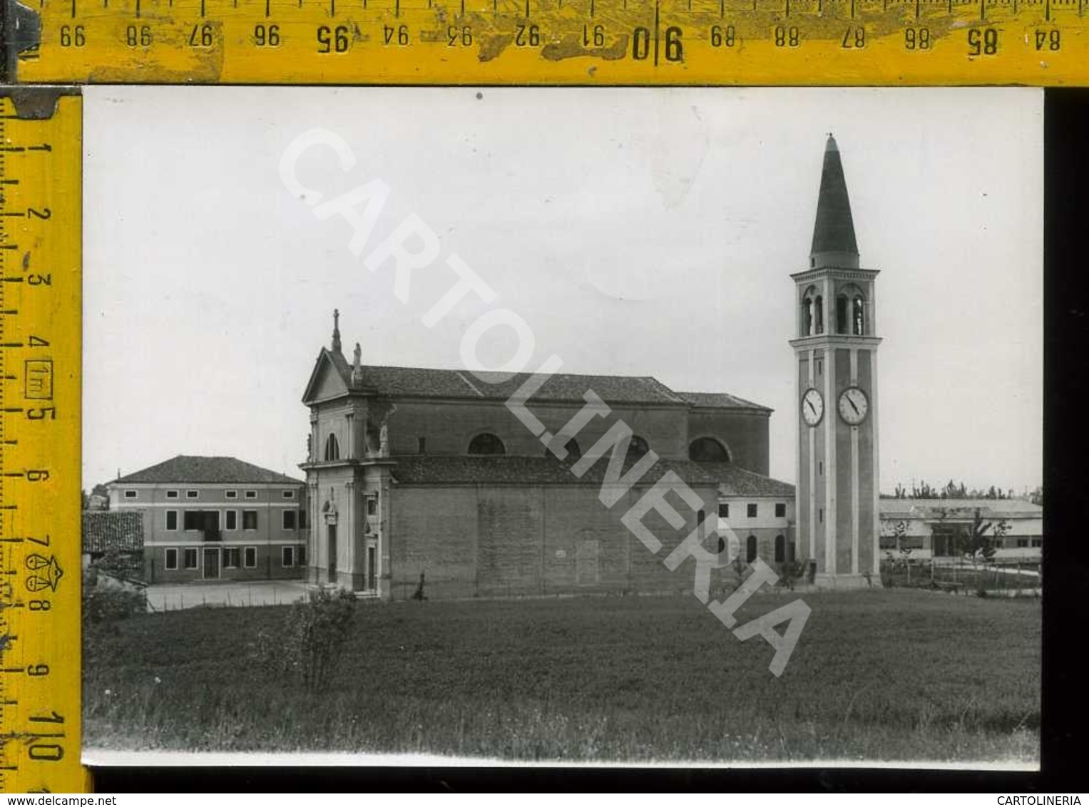 Rovigo Papozze Chiesa Di S. Carlo (carta Sottile) - Rovigo