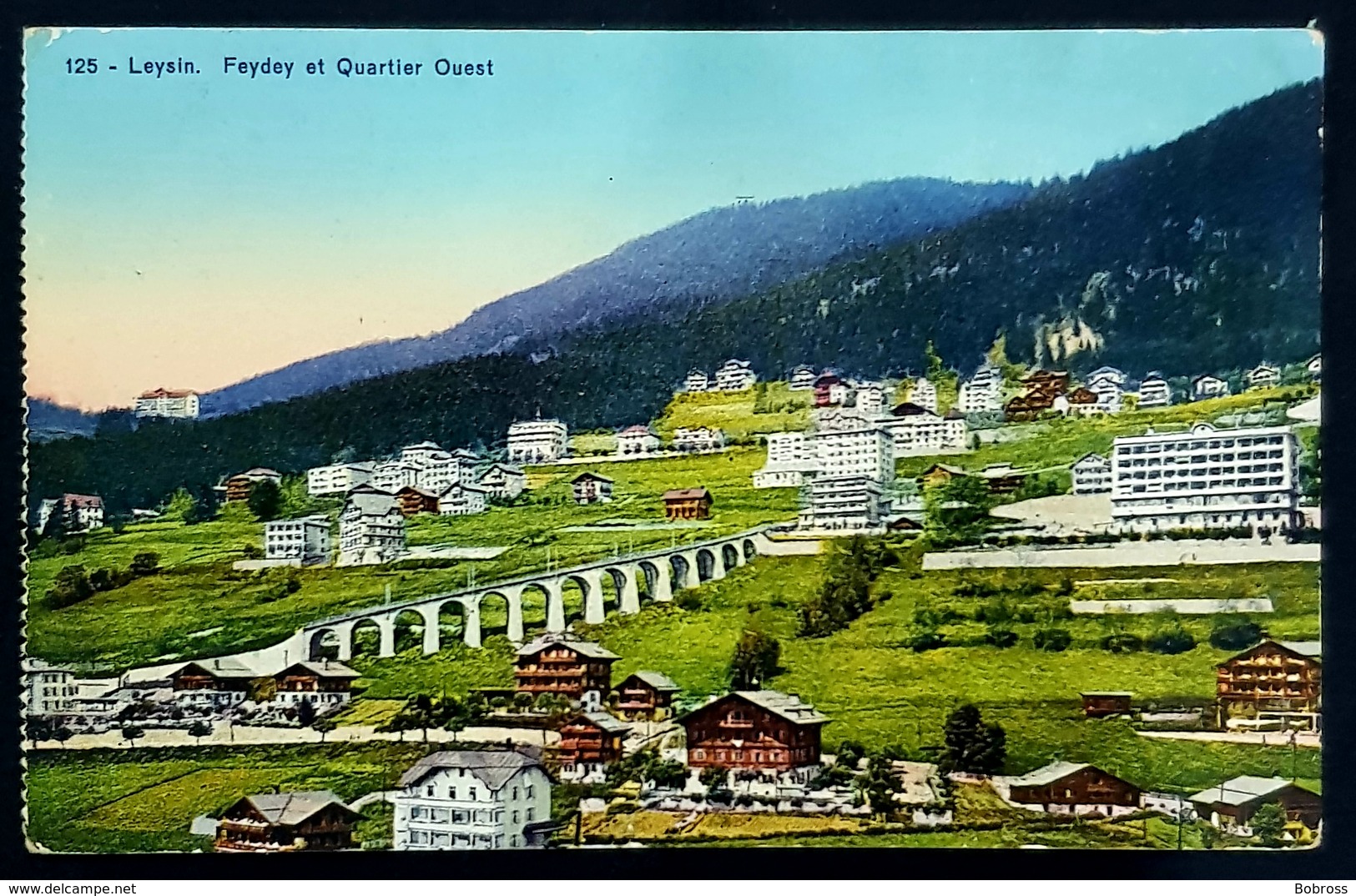 1936 Leysin, Feysey Et Quartier Ouest To Orléans France, Suisse, Switzerland, Helvetia - Fey