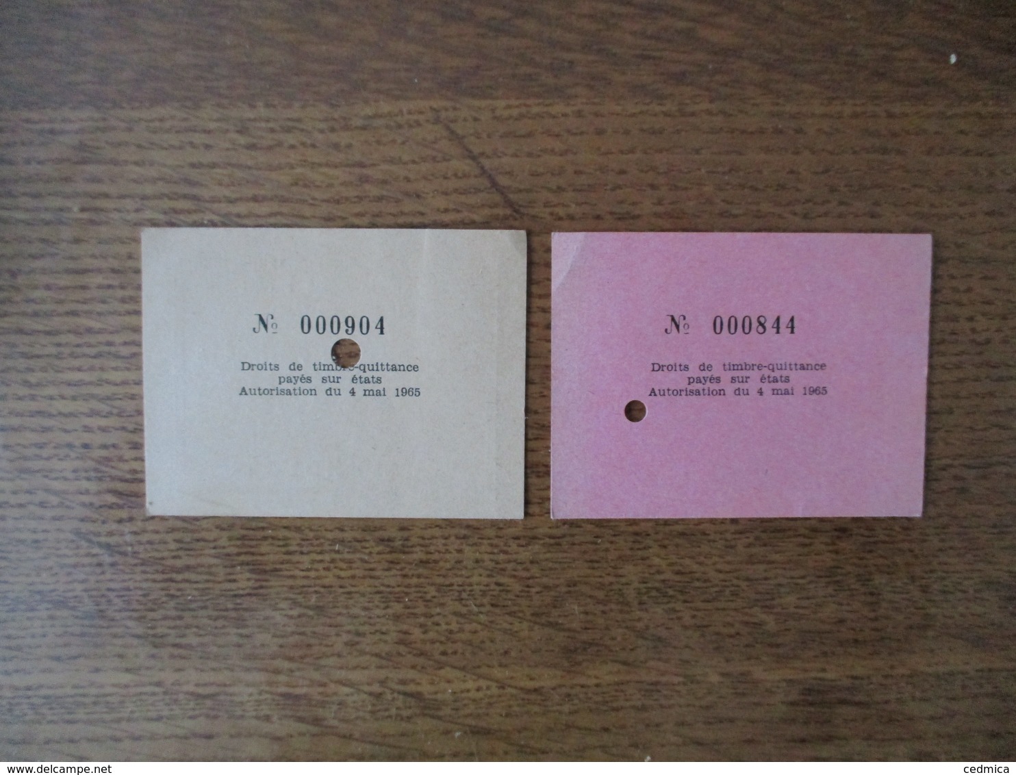 LE NEUBOURG (EURE) SOCIETE MUNICIPALE HIPPIQUE COURSES DE LA PENTECOTE 1965 2 TICKETS PESAGE DIMANCHE ET LUNDI - Tickets D'entrée