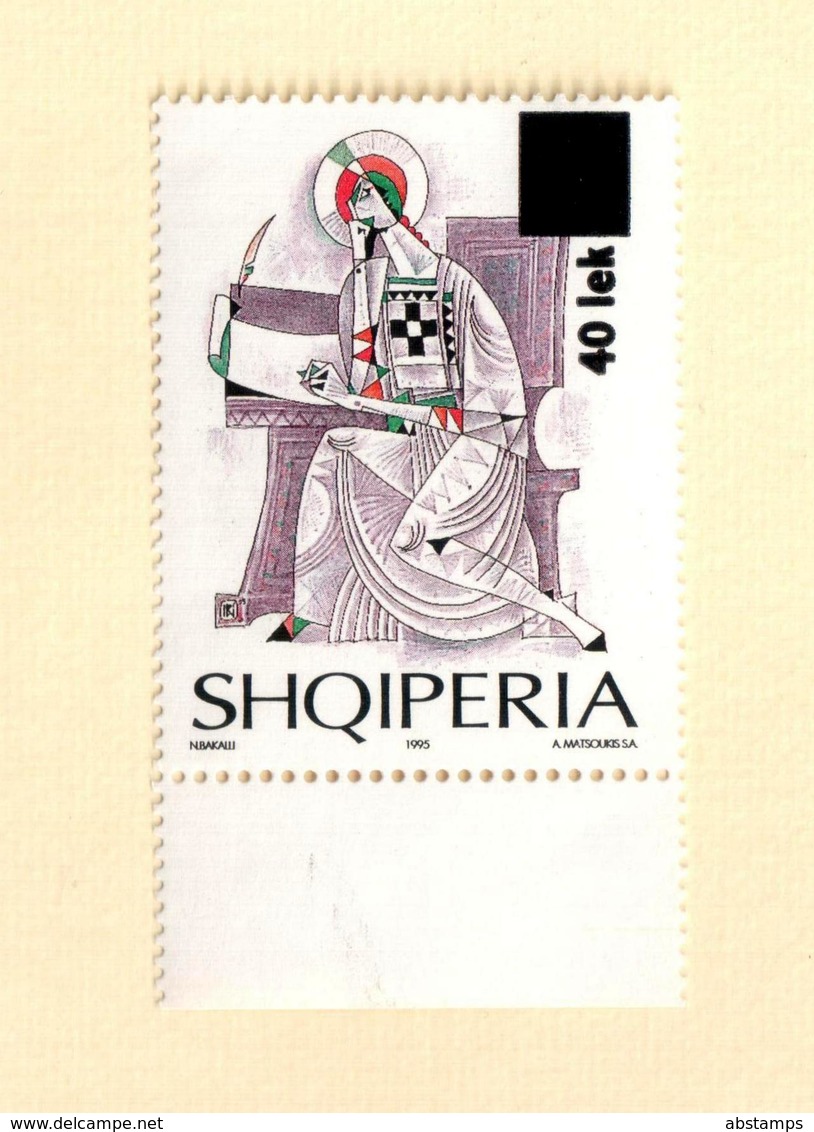 Albania Stamps 2006. John Koukouzelis. Overprint/Surcharged 40 L. Mich 3110 MNH - Albanie