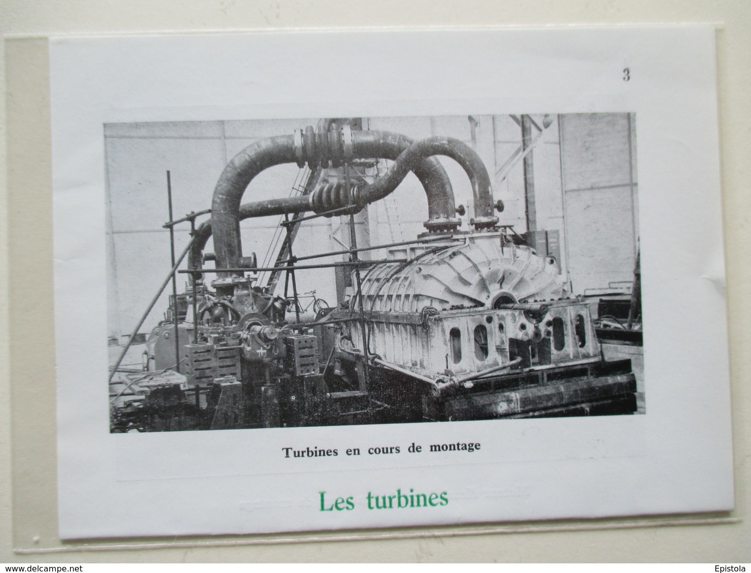 SAINT NAZAIRE -  Chantier Naval - Montage D'une Turbine De Navire  -  Coupure De Presse De 1959 - Andere & Zonder Classificatie