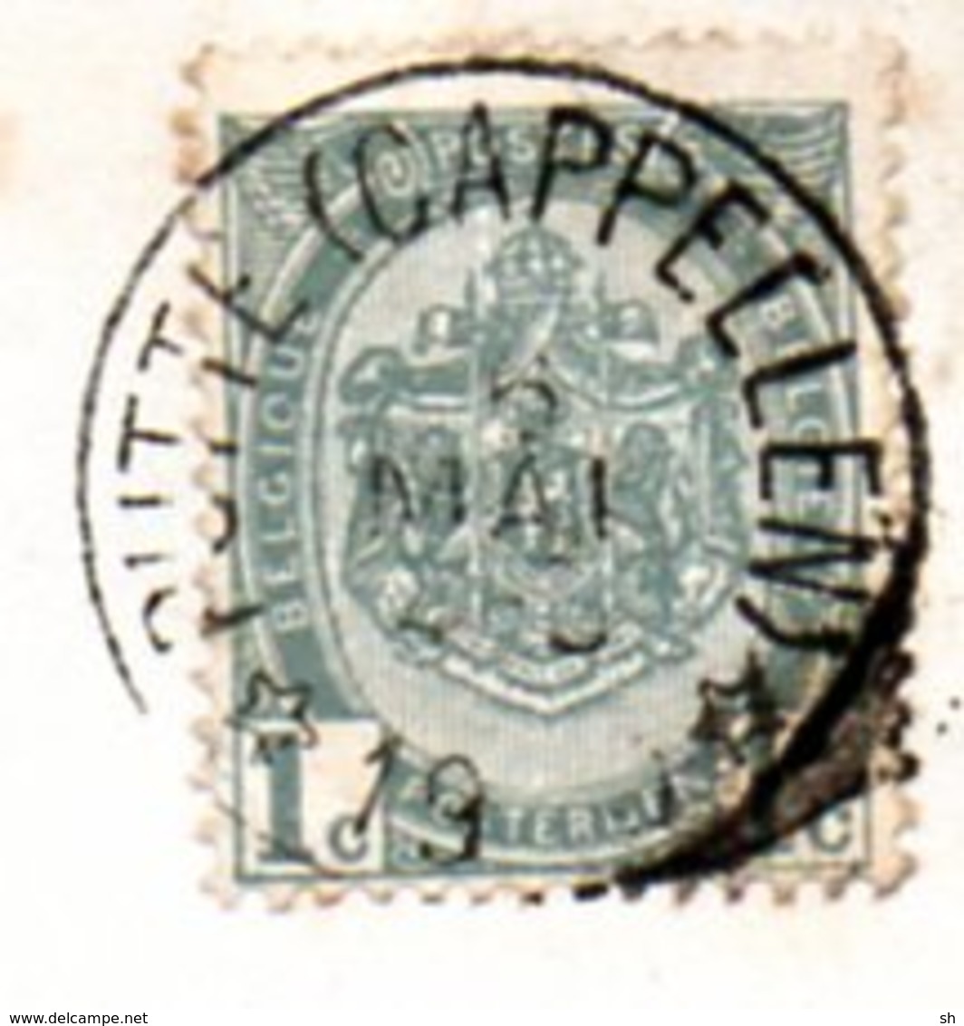 PUTTE - Belgisch -  Grens  Met Sterstempel Avec Cachet étoile Putte (Cappellen)  Nr 4531 F. Hoelen - Putte