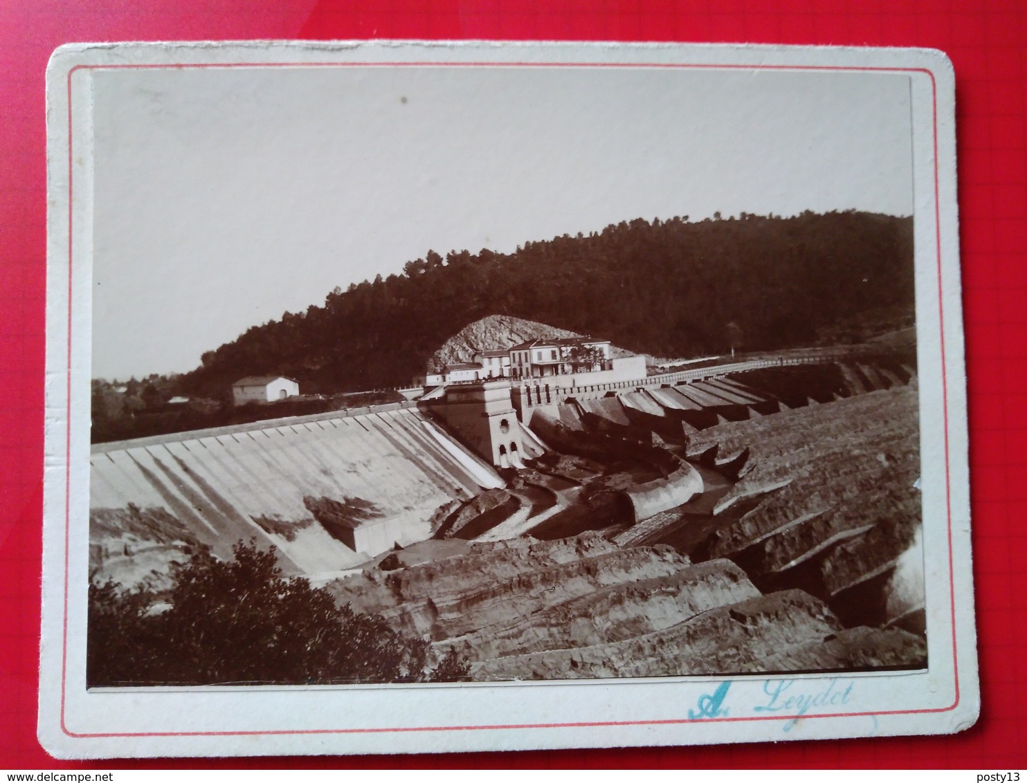Photographie Ancienne Cartonnée - Bassin De Saint Christophe (13) - Photo A. Leydet, Aix - TBE - Anciennes (Av. 1900)