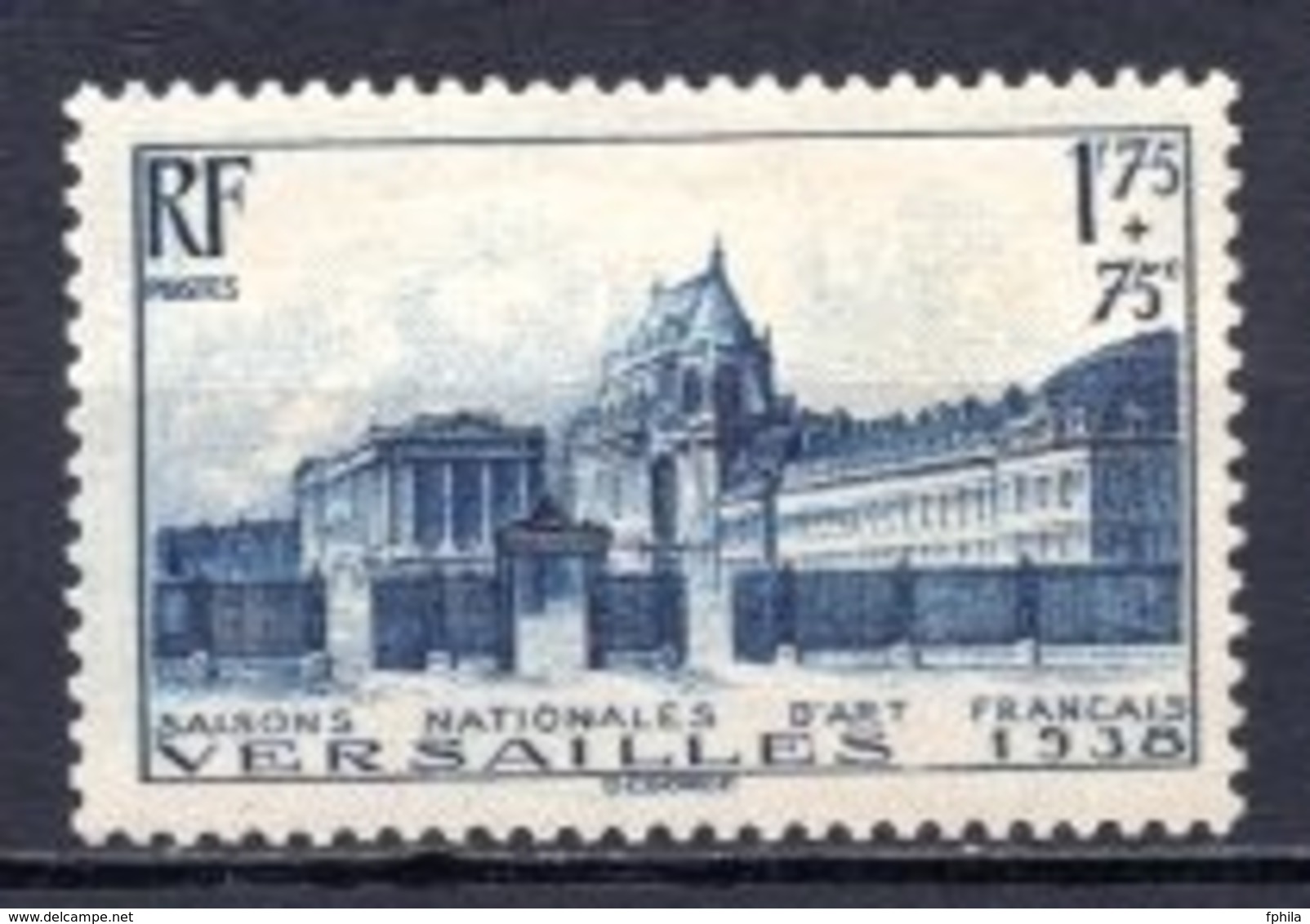 1938 FRANCE NATIONAL ART CONGRESS MICHEL: 422 MH * - Ungebraucht