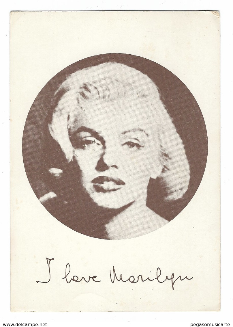 3308 - I LOVE MARILYN MONROE 1980 CIRCA - Donne Celebri