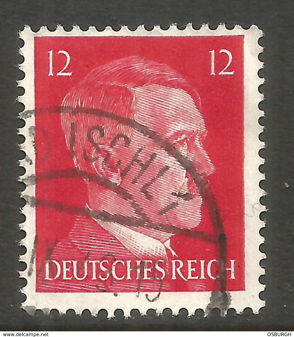 GERMANY / AUSTRIA. 12pf USED BAD ISCHL POSTMARK - Other & Unclassified
