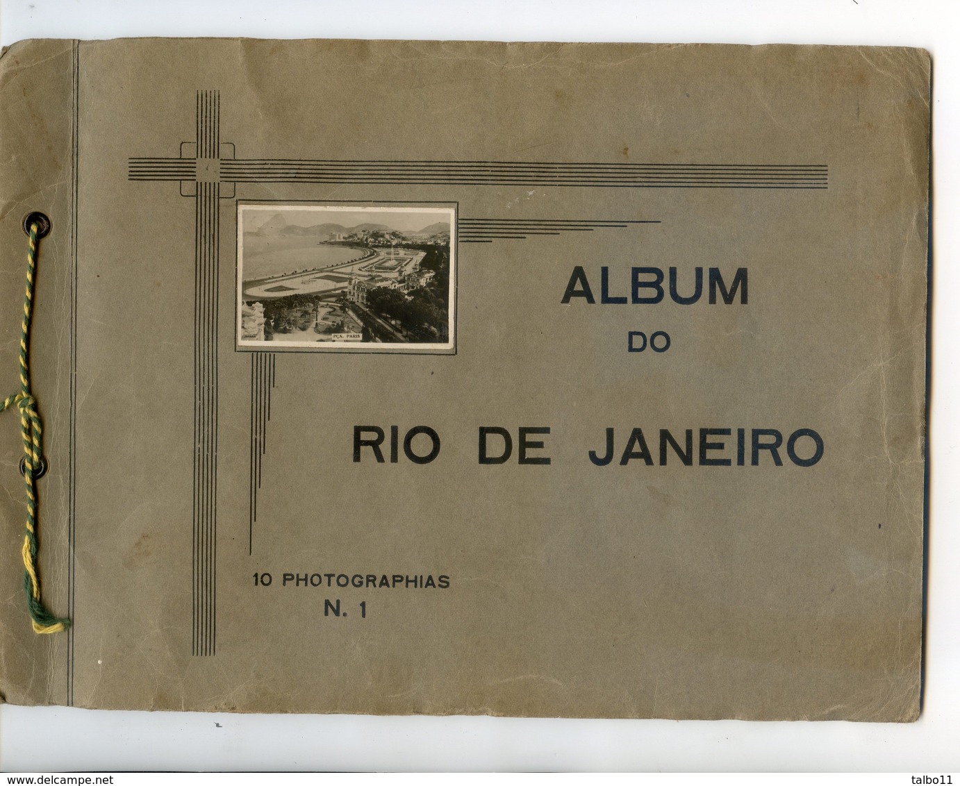 Carnet De 10 Photos .Album Do Rio De Janeiro - Format 17/24 Cm - Plaatsen