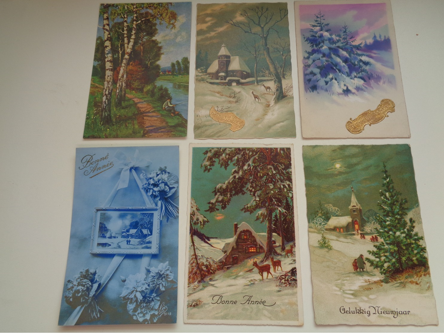 Beau Lot De 60 Cartes Postales De Fantaisie Paysages Paysage Mooi Lot Van 60 Postkaarten Fantasie Landschappen Landschap - 5 - 99 Karten