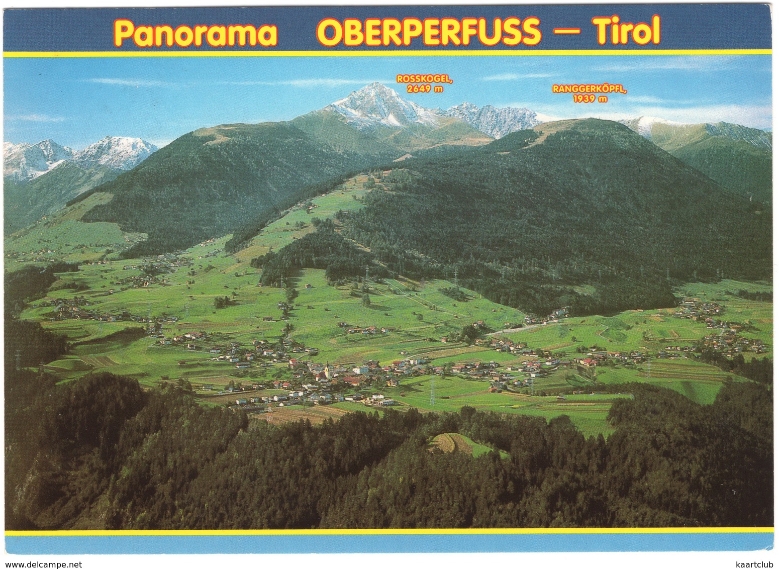 Oberperfuss, 815 M - Doppelsessellift Nach Stieglreith, 1362 M -  (Tirol) - Telfs