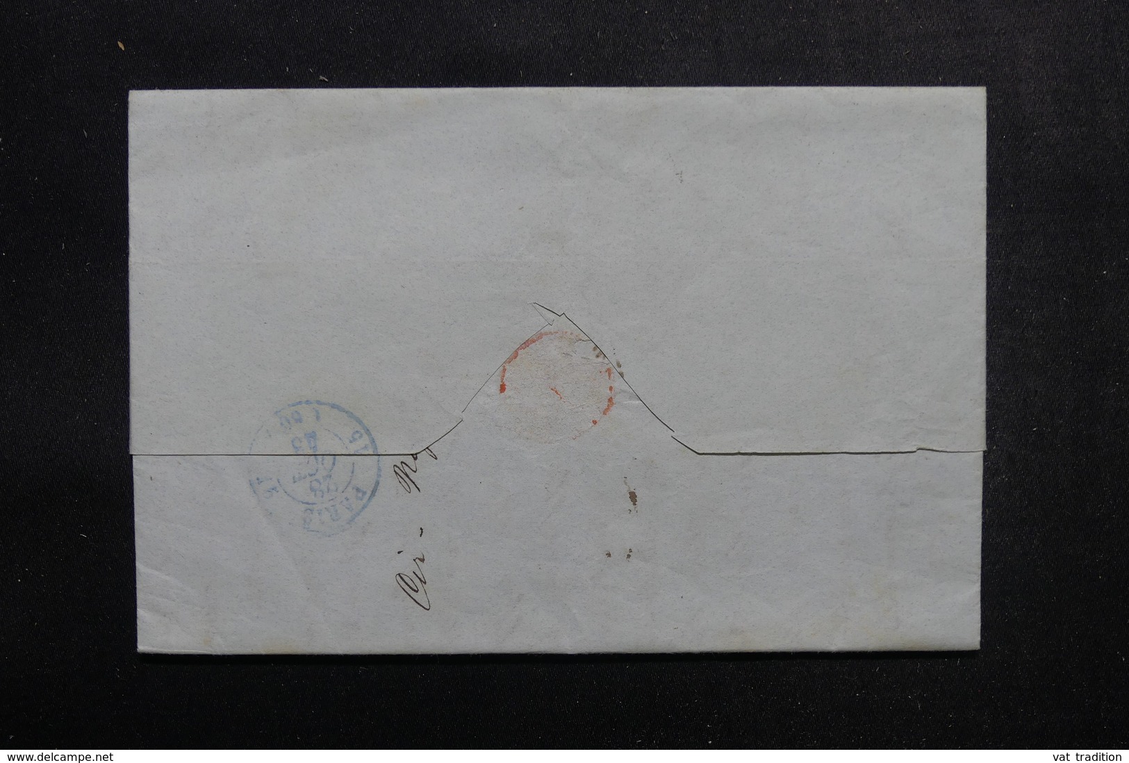 ETATS UNIS - Lettre De New York Pour Paris En 1843 - L 52911 - …-1845 Prephilately