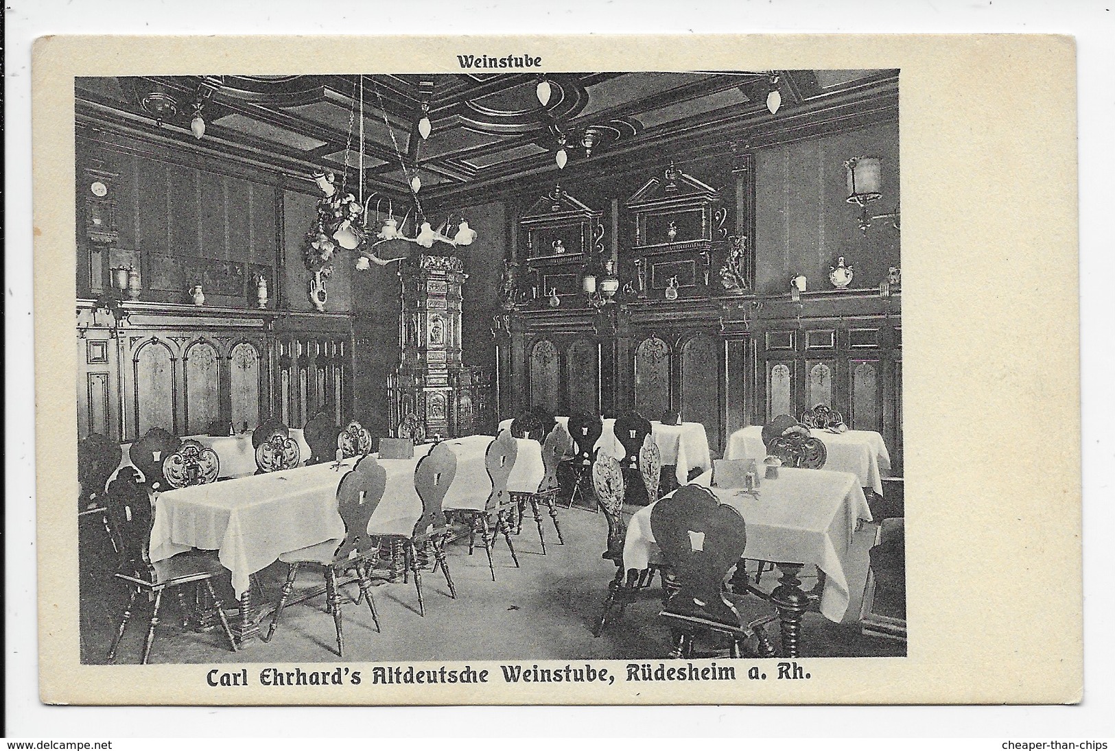 Ruedesheim - Carl Ehrhard's Altdeutsche Weinstube - Rüdesheim A. Rh.