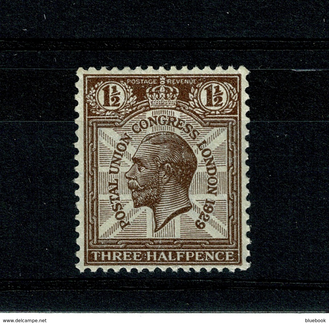 Ref 1337 - GB Stamps - KGV 1 1/2d PUC SG 436 - MNH Stamp - Nuovi