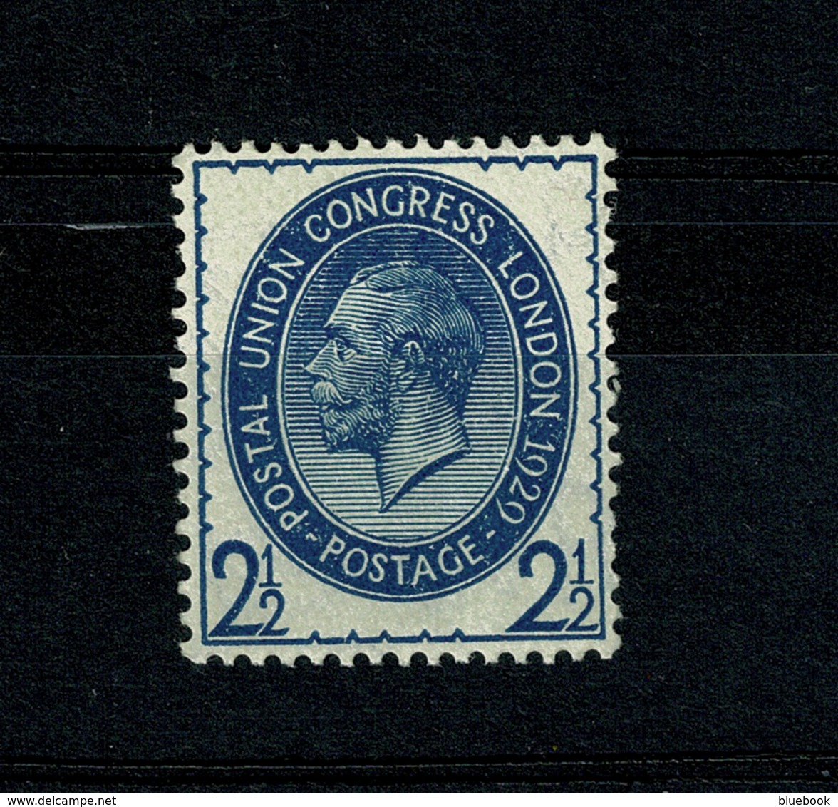 Ref 1337 - GB Stamps - KGV 2 1/2d PUC SG 437 - Lightly Mounted Mint Stamp - Unused Stamps