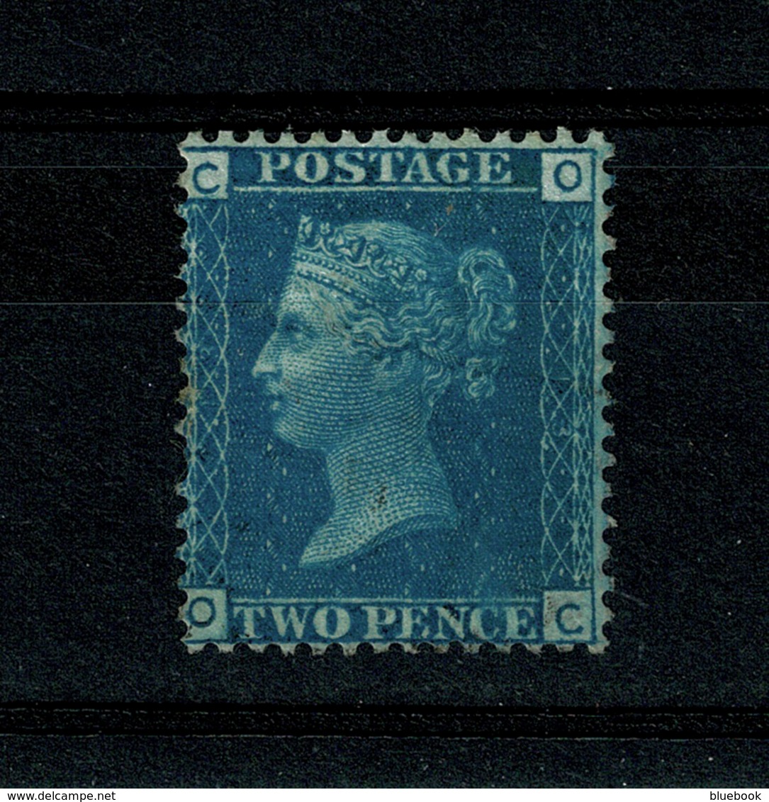 Ref 1337 - GB Stamps - 1869 QV 2d Blue SG 47 Plate - Fine Used Stamp - Used Stamps