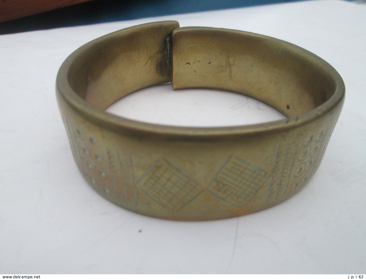 Ethiopie - Ancien Bracelet Ethnique En Bronze - African Art