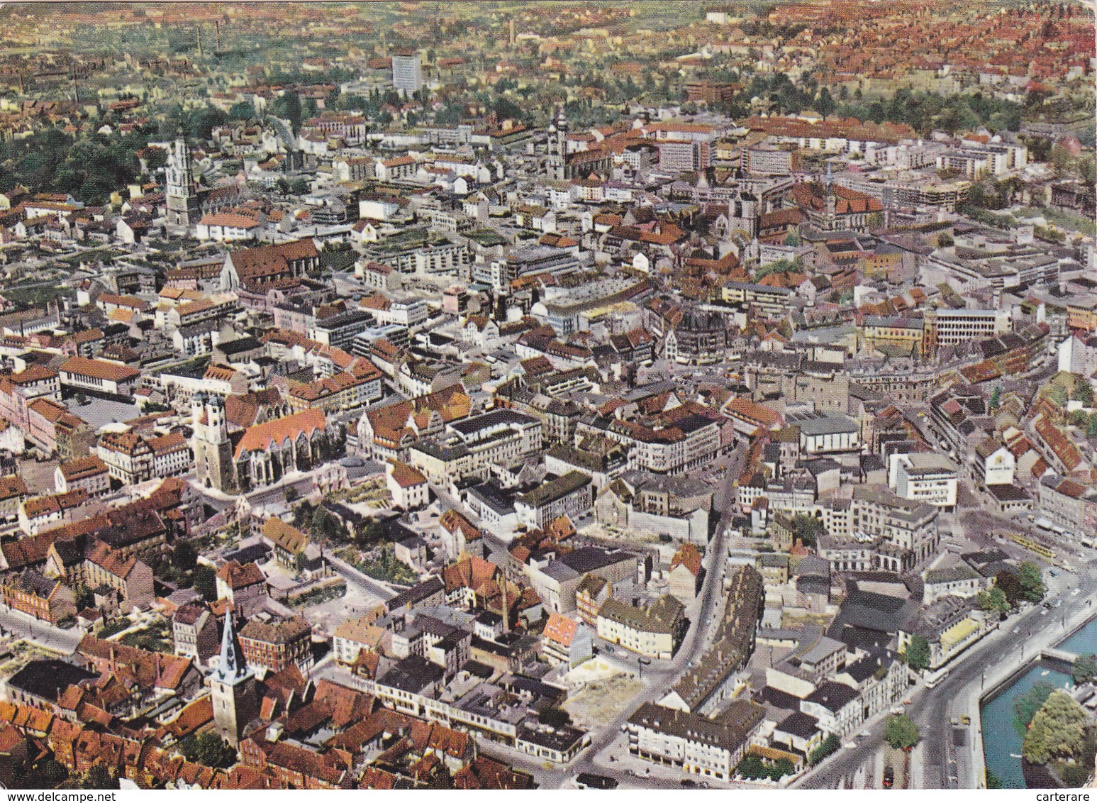 ALLEMAGNE,GERMANY,DEUTSCHLAND,BASSE SAXE,BRAUNSCHWEIG,VUE AERIENNE - Braunschweig