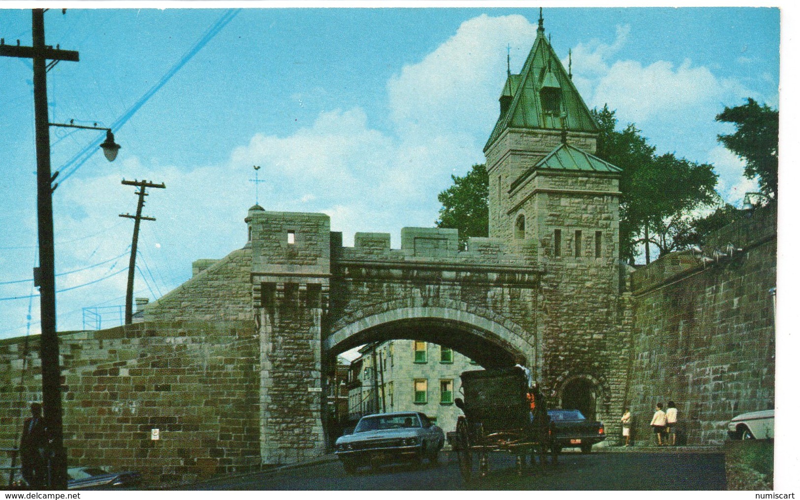 Québec Animée La Porte Kent Gate Voitures - Québec – Les Portes