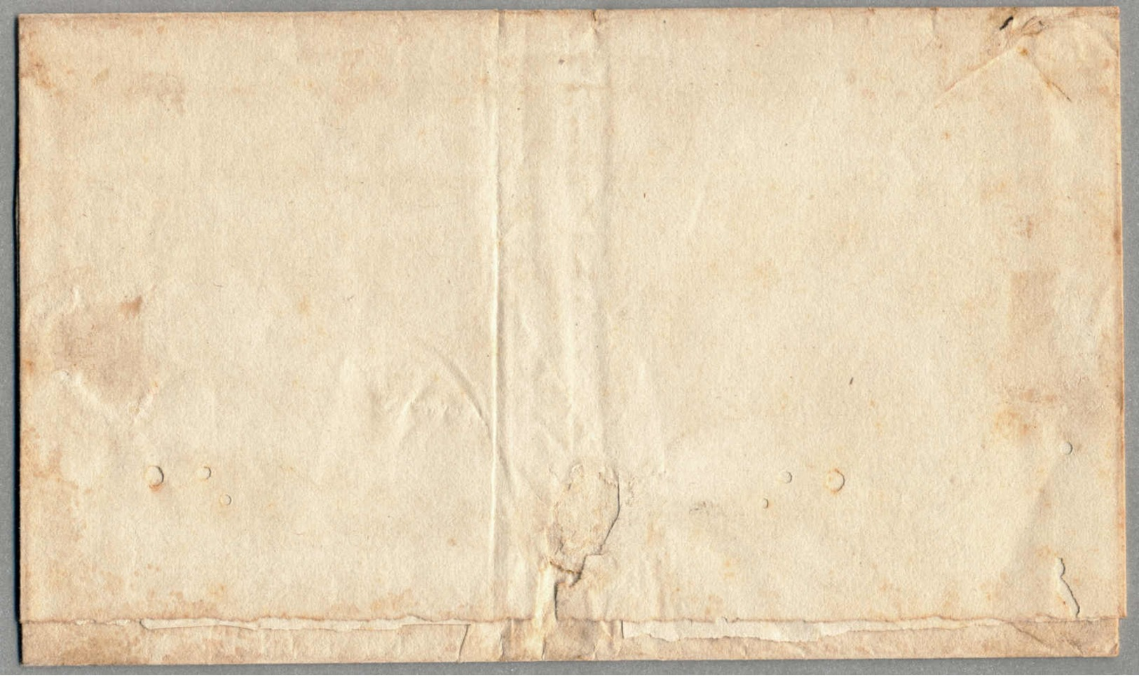 Beleg Complete Letter From HUARAZ To LIMA, With Red HUARAZ Cancel, Vertical Crease, Good Condition, VF!. Estimate 150€. - Peru