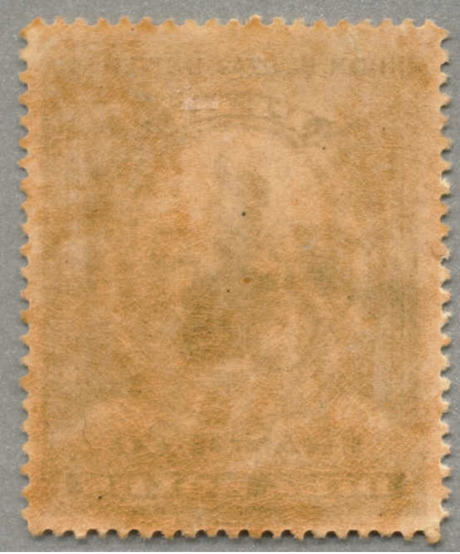 * 1899, 10 S., Blue Green, Line Perf. 12, Some Toning Which Is Usual, MH, F. Estimate 750€. - Peru