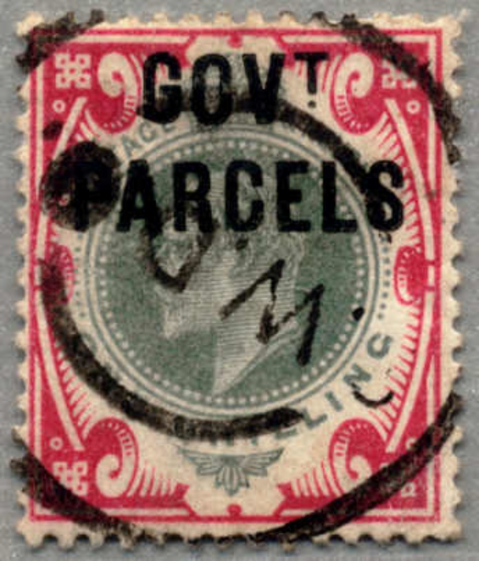 Gest. 1902, 1 S., Dull Green And Carmine, SWDO ("South West District Office") Cancel, VF! . Estimate 350€. - Otros & Sin Clasificación