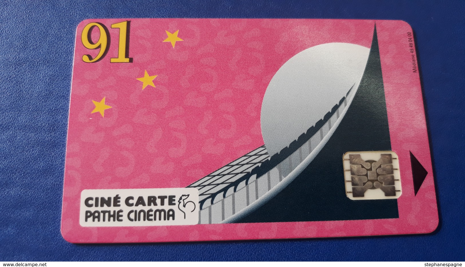 CINECARTE PATHE CINEMA  - PHILCART 1991 - - Entradas De Cine