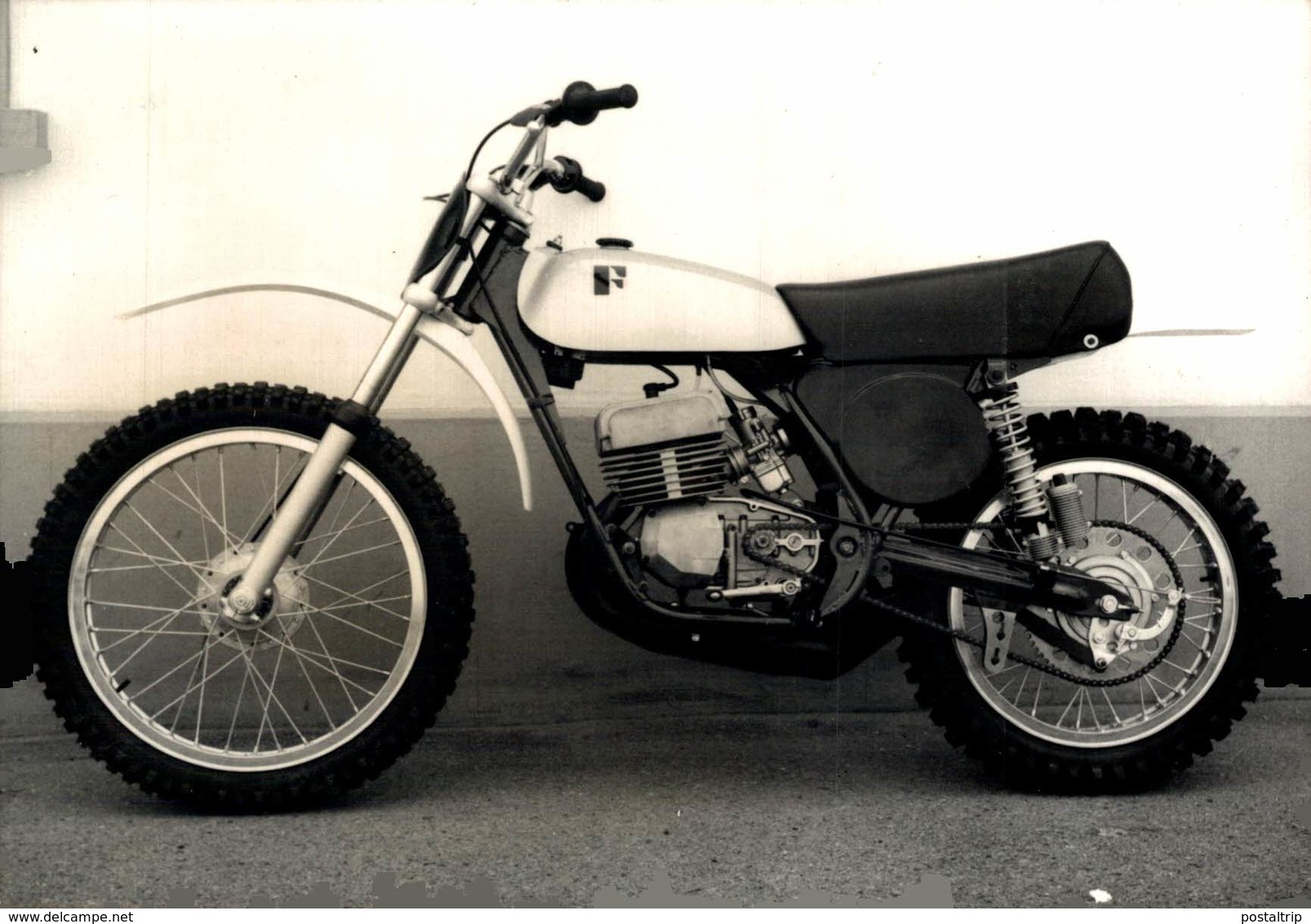 Fabrizio 125 +-14cm*10cm Moto MOTOCROSS MOTORCYCLE Douglas J Jackson Archive Of Motorcycles - Other & Unclassified