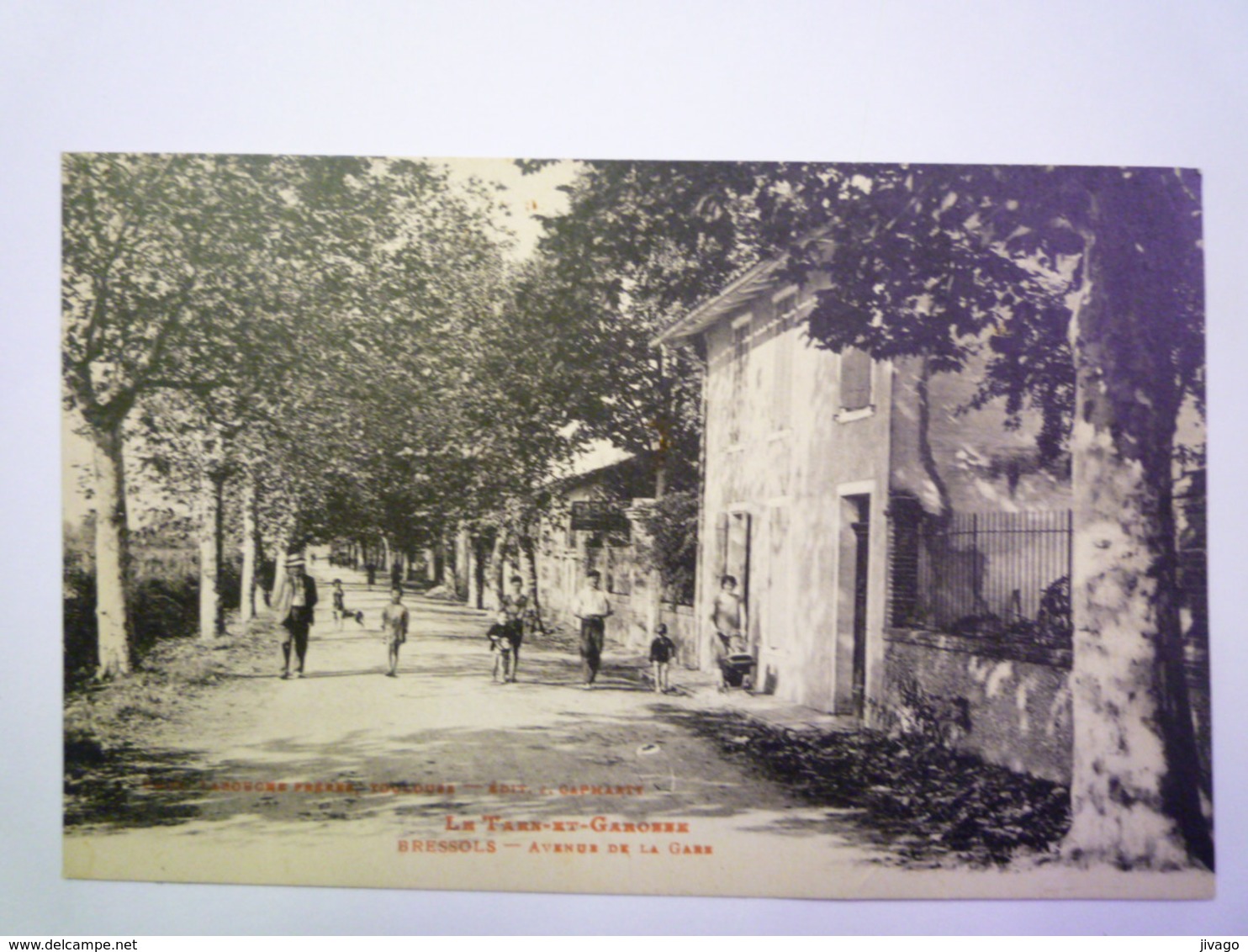 2020 - 4056 BRESSOLS (Tarn-et-Garonne)  :  Avenue De La GARE   XXX - Bressols