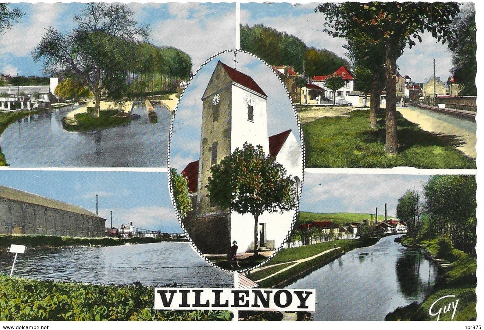 77 Villenoy  Ecluse Du Canal Aspect Divers - Villenoy