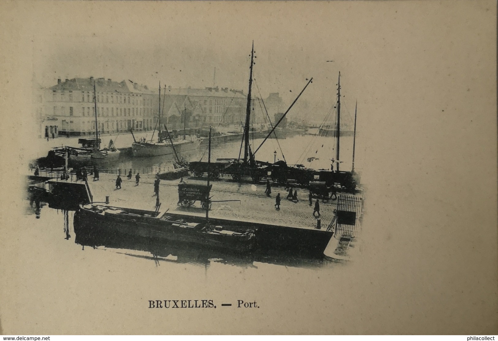 Bruxelles // Port (Vue Diff.) Ca 1899 - Transport (sea) - Harbour