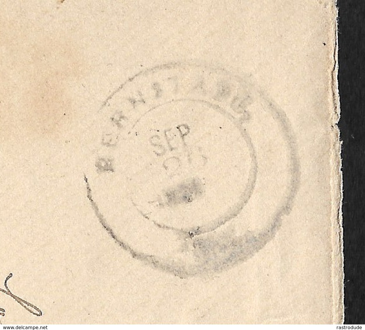 1886 US 5c, 2c(2), 1c COVER BERNSTADT (KENTUCKY) To MENGEN, GERMANY. PEN CANCEL. VERY SMALL P.O - Oblitérés