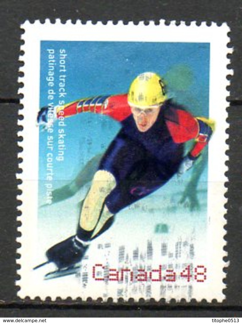 CANADA. N°1919 Oblitéré De 2002. Patinage De Vitesse Aux J.O. De Salt Lake City. - Hiver 2002: Salt Lake City