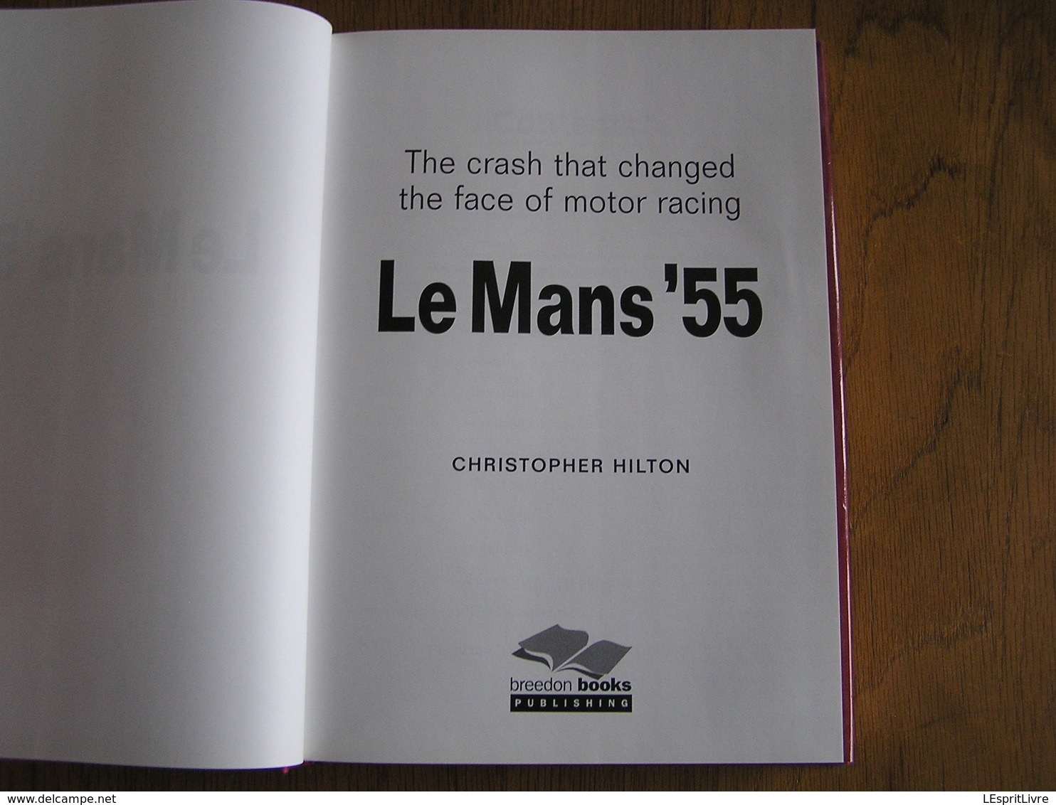 LE MANS ' 55 Racing Cars Course Automobile France Crash Accident Automobile Auto Le Mans 1955 France Motor Racing Race - 1950-Heden