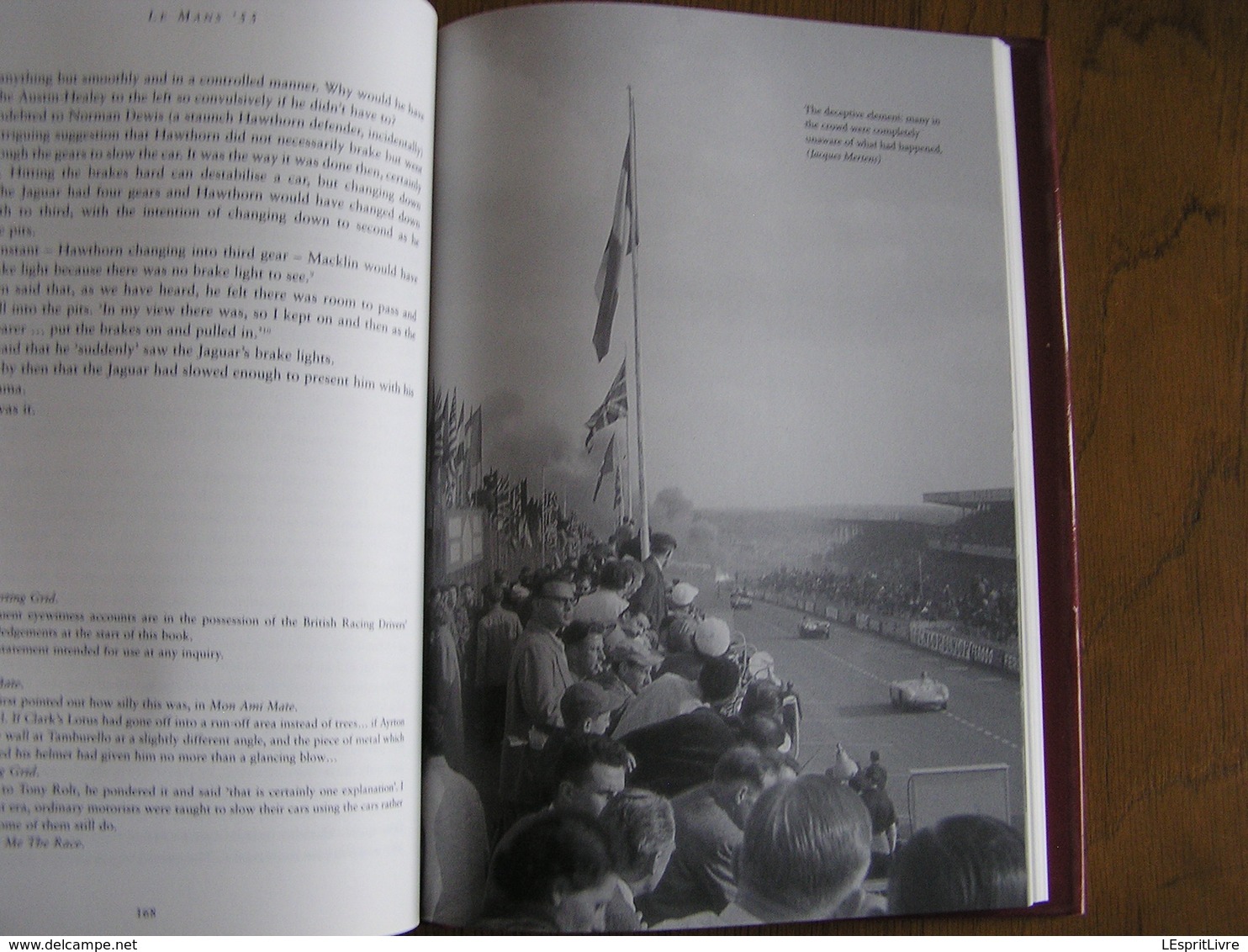 LE MANS ' 55 Racing Cars Course Automobile France Crash Accident Automobile Auto Le Mans 1955 France Motor Racing Race