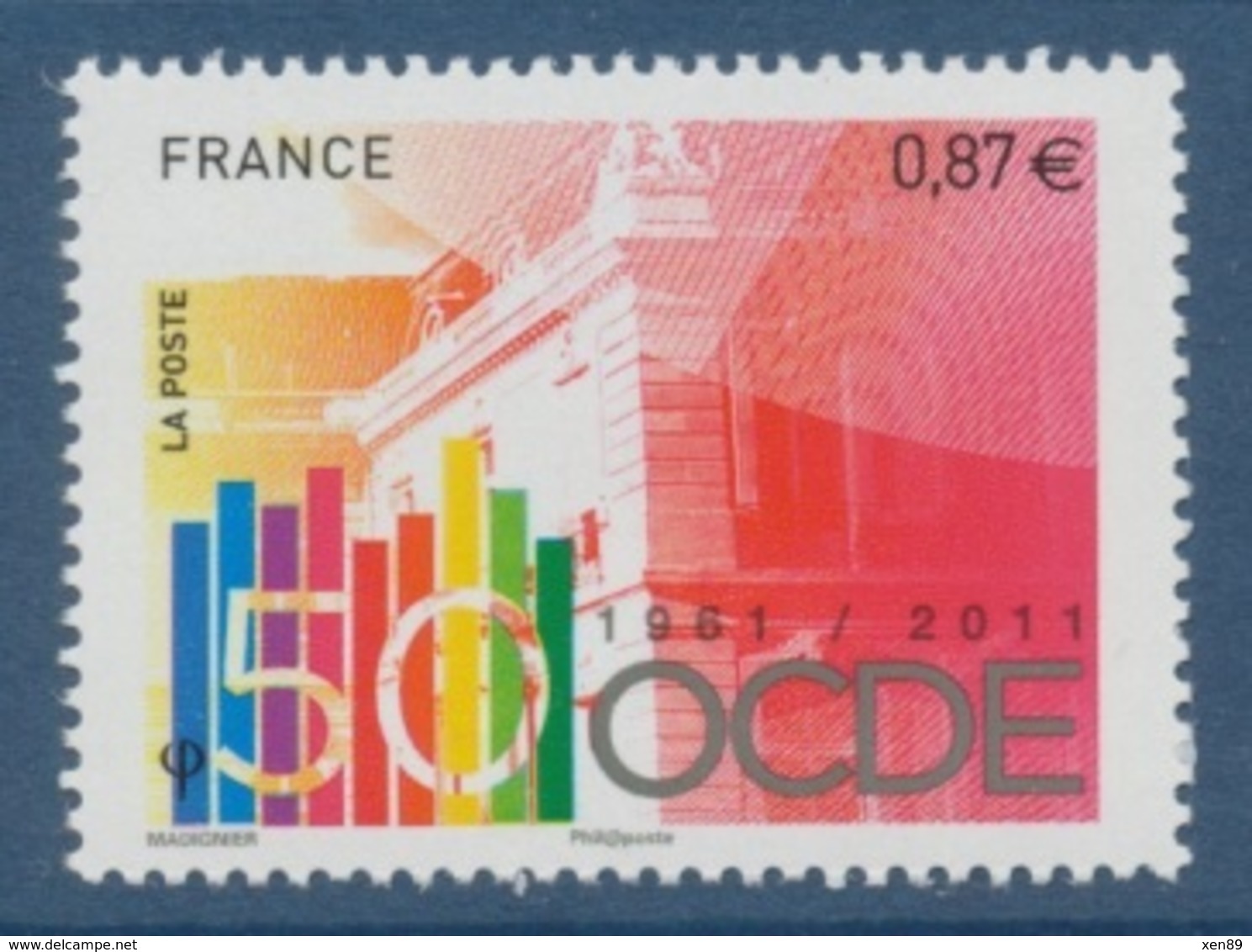 2011 - 4563 - Cinquantenaire De L'OCDE - Unused Stamps