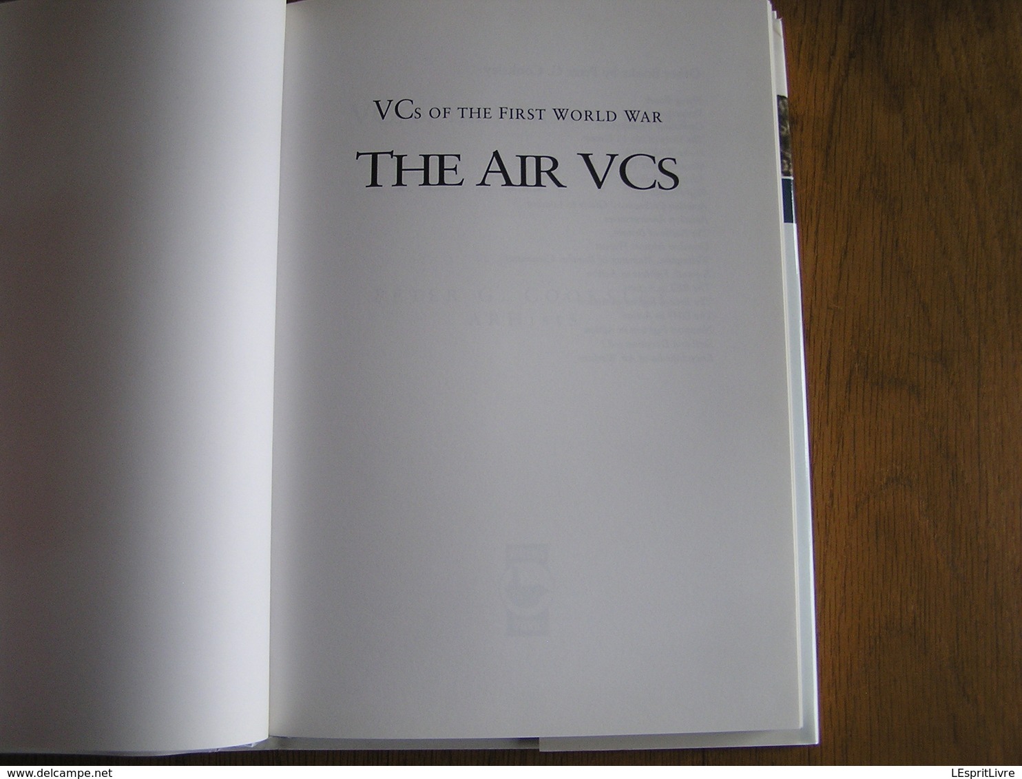 THE AIR VCs Aviation RAF England Avion Aircraft Guerre 14 18 Belgique France Victoria Cross Crosses Décoration Pilot - War 1914-18