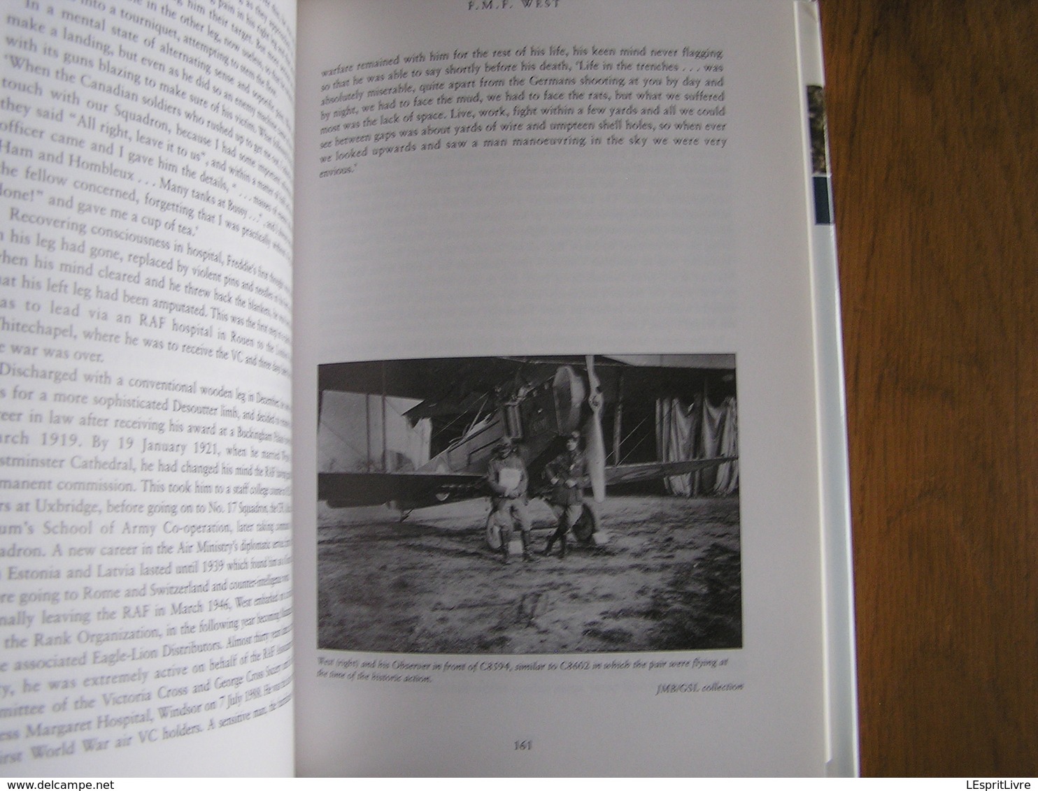 THE AIR VCs Aviation RAF England Avion Aircraft Guerre 14 18 Belgique France Victoria Cross Crosses Décoration Pilot