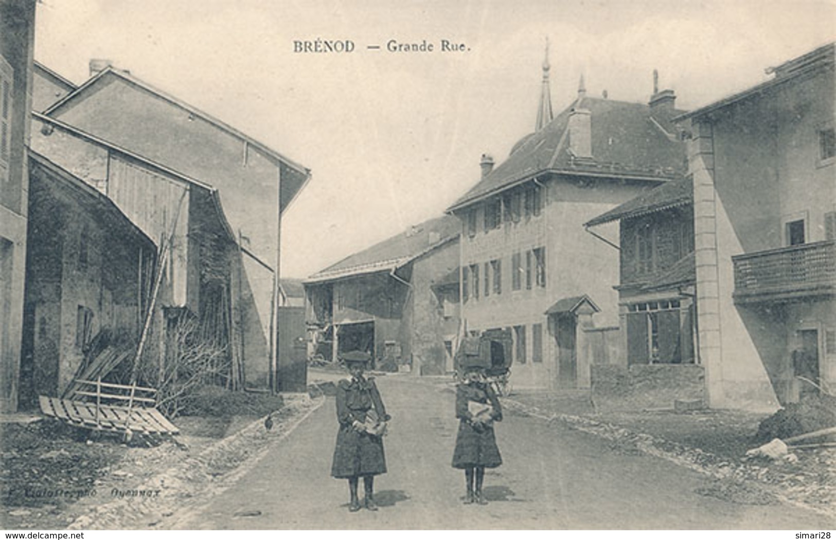 BRENOD - GRANDE RUE - Ohne Zuordnung