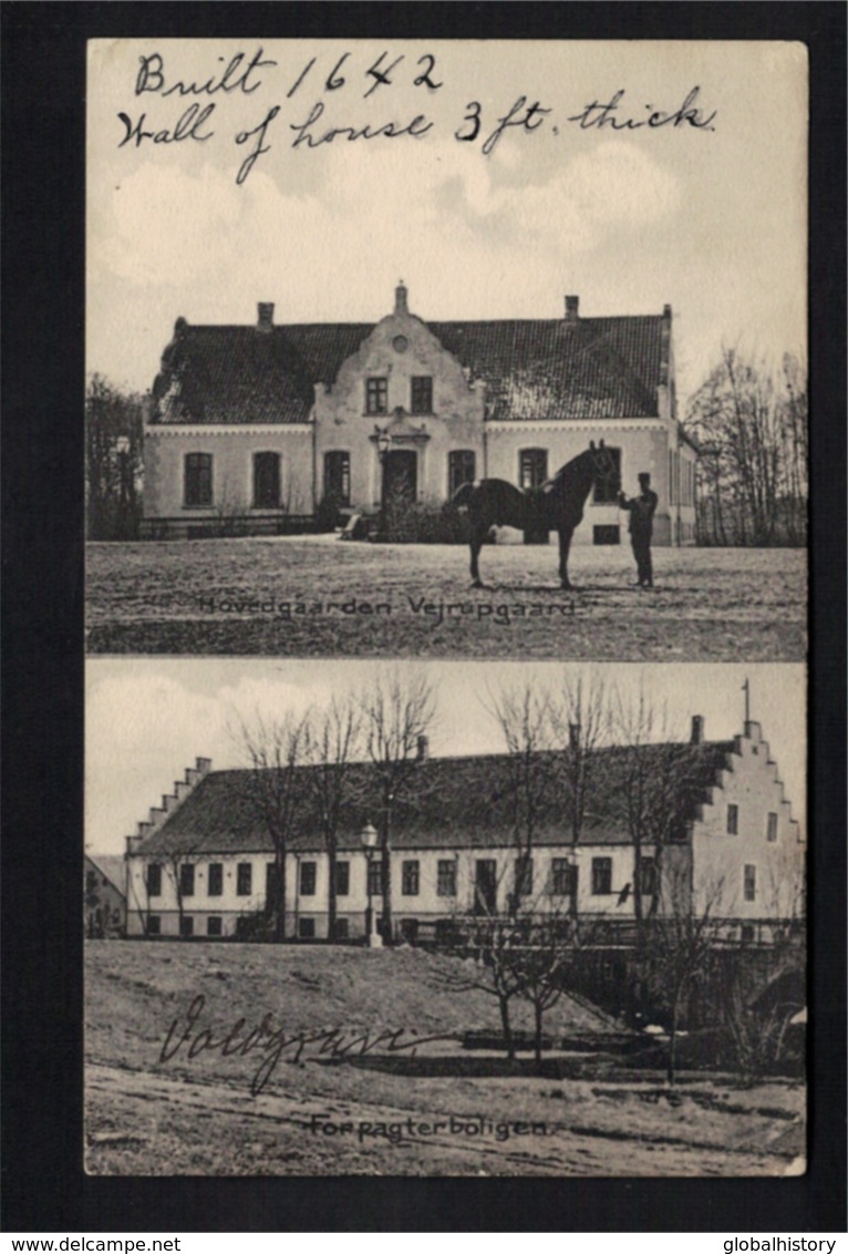 DF1192 - DENMARK - HOVEDGAARDEN VEJRUPGAARD - FORPAGTERBOLIGEN - MARSTEV - Denemarken