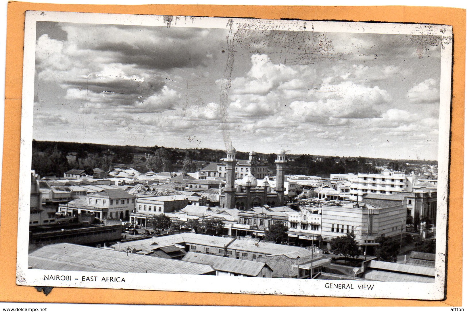 Nairobi Kenya Old Postcard - Kenya